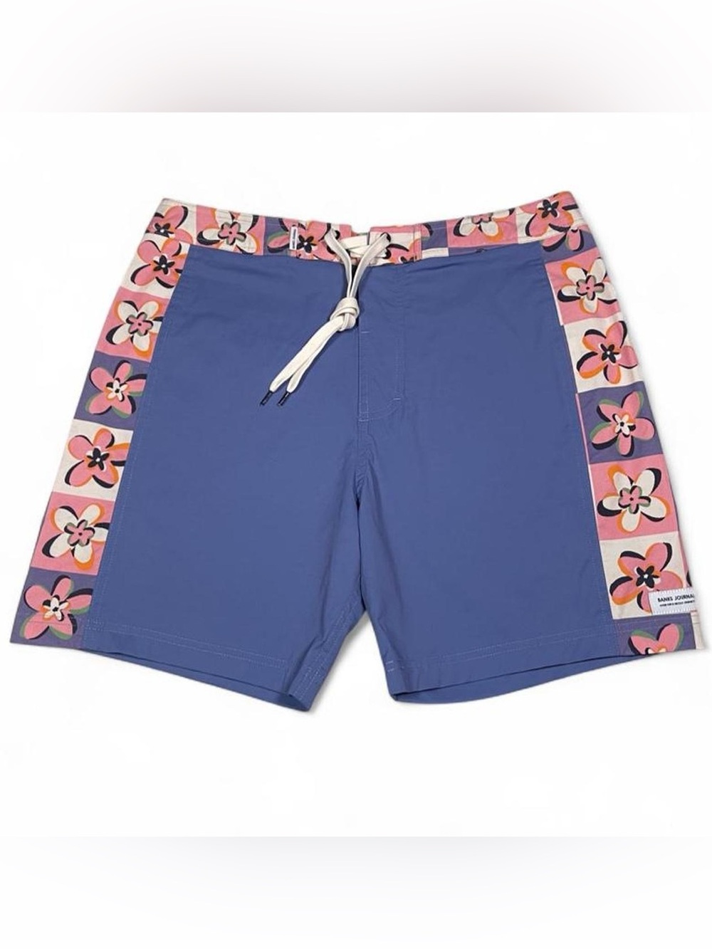 Banks Journal Blue Floral Board Shorts Men’s Size W32 L6 Trunks Beach Swimwear